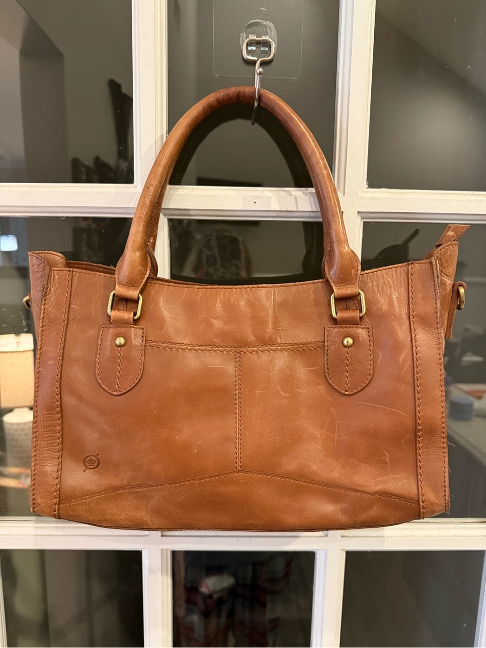 Born Brown Leather Shoulder Bag